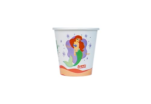 Glad for Kids Disney Princess Mini Paper Cups, 3 Oz, 100 Count, 6-Pack - image 6