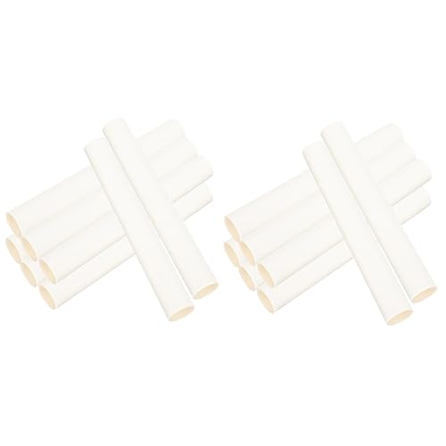 Hemoton 72pcs Nonstick Hollow Horn Bread Mold for Convenient Baking Spiral Bread Molds Paper Baking Tools for Home and Bakery Use