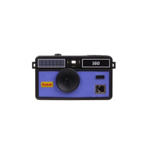 Kodak i60 - Fotocamera a pellicola riutilizzabile da 35 mm, stile retrò, senza messa a fuoco, flash integrato, stampa e flash pop-up (molto peri)