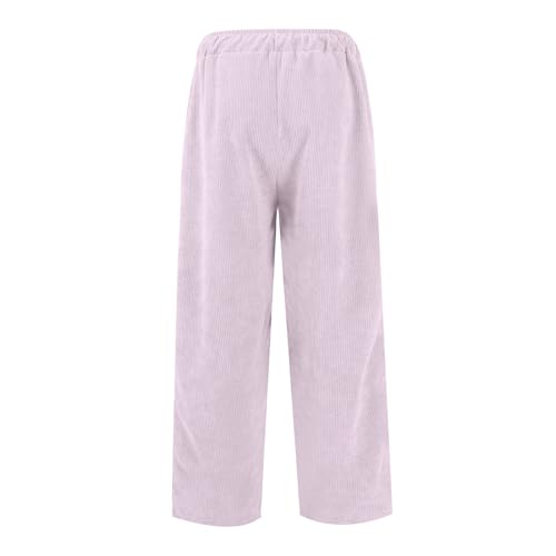 FQZWONG Corduroy Pants Men Fall Baggy Wide Leg Sweatpants Lightweight Casual Loose Athletic Track Trousers with Pockets3