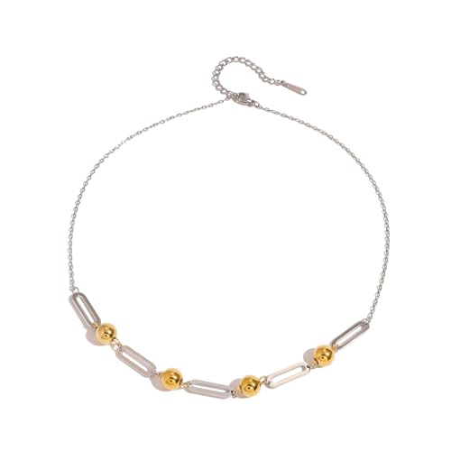 Collier de perles rondes pour bijoux de fête élégants
