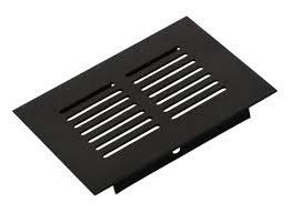 Aluminium Ventilation Grill & Kitchen Jali (Chrome, 75mm X 150mm X 1.5mm) Pack of 4, (3x6 Inch)