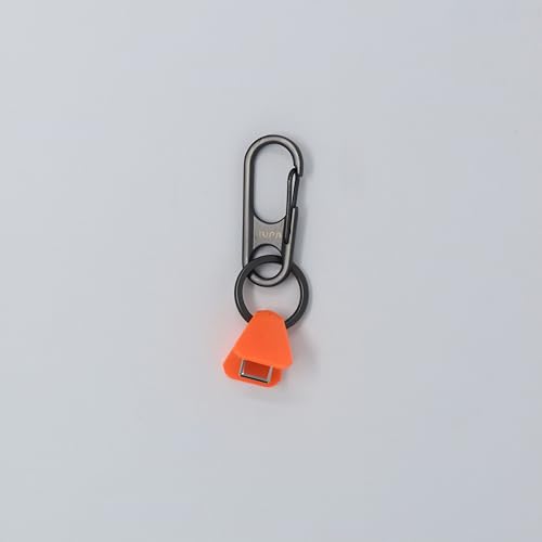 Ancre pour AirPods Apple JURA antichoc et anti-perte avec mousqueton gris - 3
