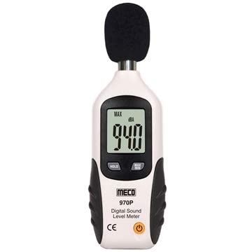 Sonomètre numérique Meco 970P pour mesure de bruit 35 dB à 130 dB - 2
