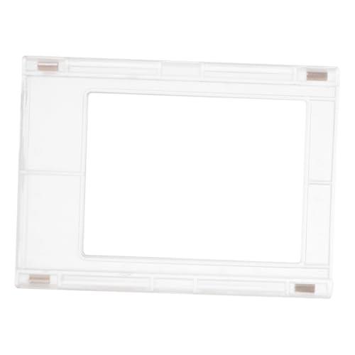 GLEAVI Marco de Fotos Mini Magnético para Escritorio Soporte Transparente para Tarjetas y Fotografías Decoración de Mesa Creativa y Duradera para Fanáticos y Entusiastas Fotografía