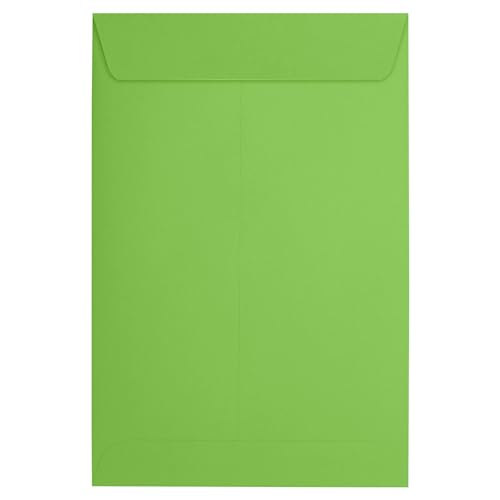 Enveloppes 6x9 open end citron vert pour protéger et trier vos documents