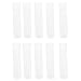 Produktbild nouler Juler 10 Stück Borosilikatglas Flache Tube für Flüssigkeiten und Feststoffe wie Drogen und Düfte, 25x80mm