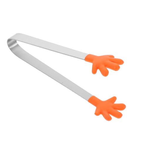 OFFSCH Multifunctional Food Tong for Ice Cubes and Portable Bbq Tongs Non Slip Grip for Serving Appetizers Kitchen Use