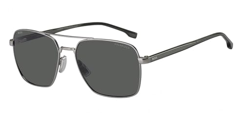 Boss 1045/S/IT MATTE RUTHENIUM/GREY 58/17/145 men Sunglasses