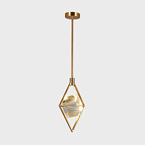 Lustre LED en cristal de luxe et fer forgé style nordique pour salon et hôtel