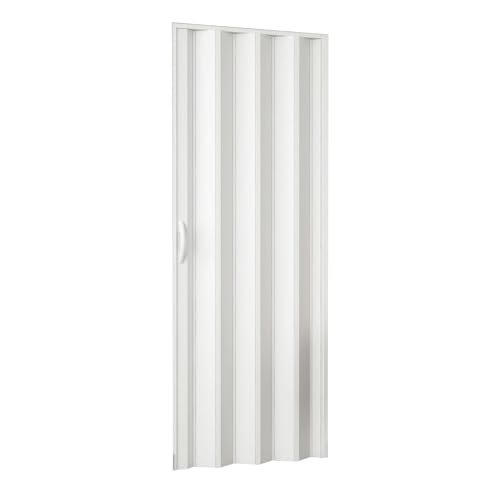 Porta a Soffietto PVC Marrone Noce 82x210