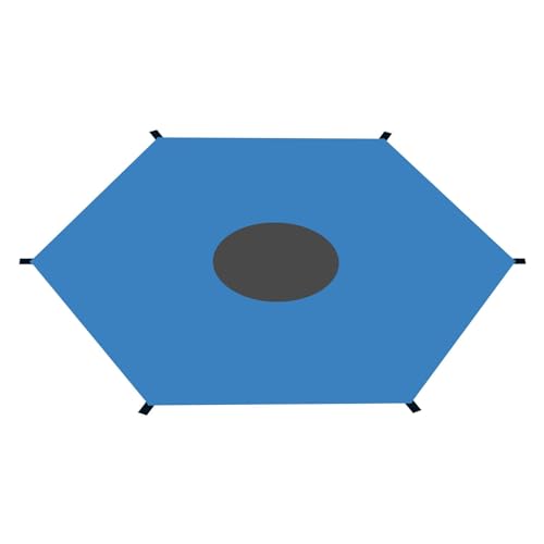 Toldo para cama elástica | Toldo para cama elástica | Parasol para camas elásticas anti-UV | Cubierta de techo de trampolín | Red de sombra para cama elástica | Cubierta de trampolín fácil de