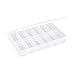 Aurifil Empty Thread Case for up to 12 Large Thread Spools, Stackable (One (1) Case)