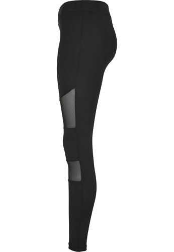 Leggings tech mech negro pitillo para mujer Urban Classics 6