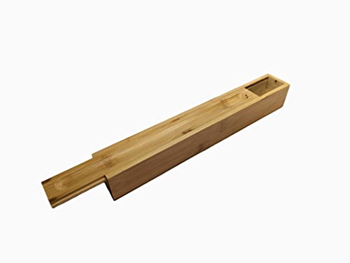 Transworld Effects Incense Stick Holder, Includes Storage Box And Ash Catcher, Natural Clear Bamboo With Beautiful Smooth Finish, Sturdy Construction, Contemporary Design, Large Size #TOP2