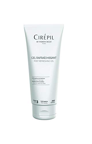 Cirepil - Post Refreshing Gel - 200ml / 6.76 fl oz - Soothes and Cools the Skin After Waxing - Post-Waxing Treatment