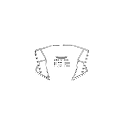 Pare-choc supérieur moteur moto Benelli TRK702X 2022 2023 2024 argent