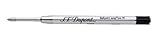 S.T. Dupont Medium Ballpoint Defi Refill - Blue (Pack Of 2)
