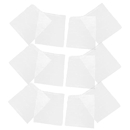 LABRIMP 12 Piezas Filtro de Aire Acondicionado Papel de Purificación para Hogar contra Polvo y Alérgenos Adhesivo Doble Cara Compatible con Sistemas de Aire Acondicionado y Purificadores