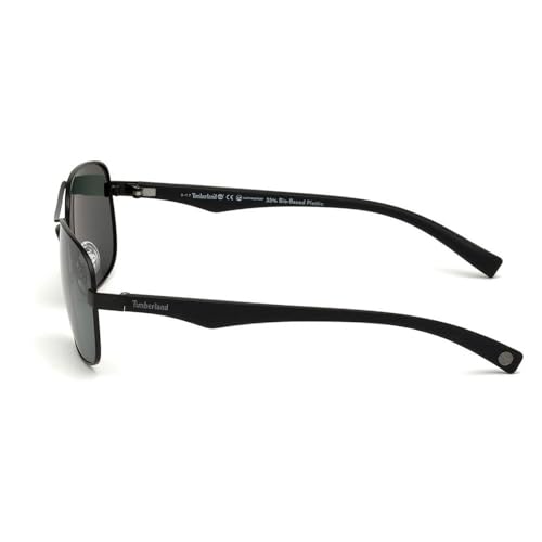 Timberland TB9136 Polarized Matte Black/Green Polarized One Size2