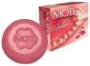 Moti Luxury Bath Soap Combo. (Gulab) 4 Soaps 75 gm each