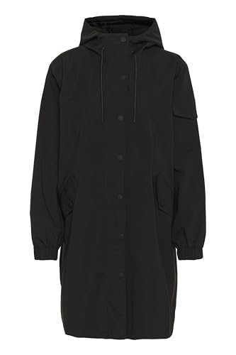 Manteau femme capuche KAFFE parfait pour vos balades urbaines d'automne