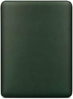 Comfyable Laptop Sleeve Precisely Compatible with 13 Inch MacBook Pro 13-in M2 2022 2021 M1 2020-2016 & Mac Air 2022 M2 2020 M1, Not Fit Old Versioned MBA/MBP, Faux Leather Cover Case, Sequoia Green