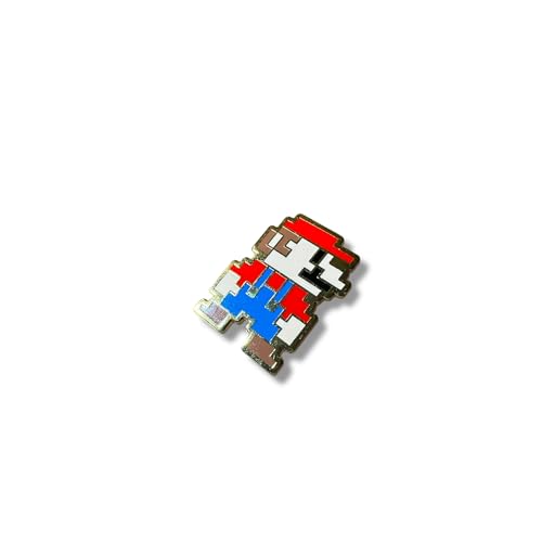 Image of Pixel Pin Pixel brooch Video game pin old school hard enamel pins 80s Cute Cartoon Enamel Pins Gaming Lapel Pin Brooch Badge for Backpack Jackets Anime Pins for Gift Anime Enamel Pin for Clothing Hat Decoration