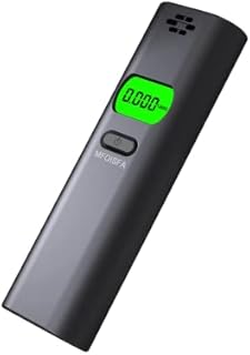 Breathalyzer - MFOISFA Accurate Detection Portable Breath Alcohol Tester, Breathalyzer Tester with Digital Led Display Quick Response for Personal or Professional Use
