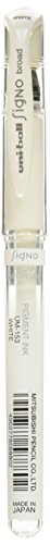 Bolígrafo Uni-Ball Impact Gel 2/Pkg-Blanco