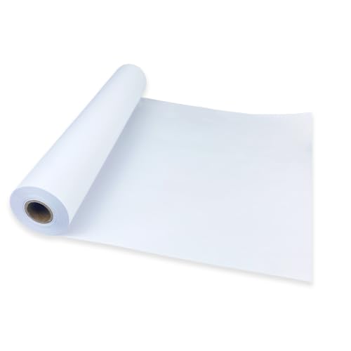 Drawing Paper Roll 30cm x 20M White Art Paper Roll 75gsm Painting Sketching Papers for Easel Papers Bulletin Board Paper Wall Art Gift Wrap School Home Office Supply