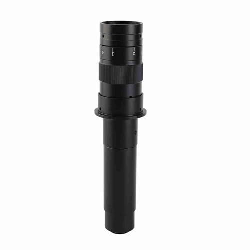 Objectif à monture C zoom 300X réglable pour une inspection de précision sur microscope de mesure