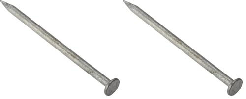 Image of ForgeFix Round Head Nails | 2.65 x 50mm | Galvanised | Bag 500gm (Pack of 2)