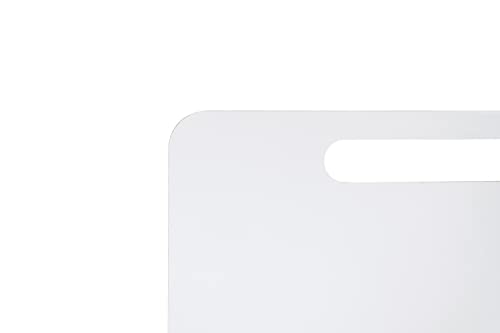 Bi-Office Tragbares Whiteboard ohne Rahmen mit Griff, 300 x 420 x 3 mm, nicht magnetische Oberfläche