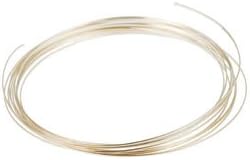 Sterling Silver Dead Soft Wire - Half Round - 5 ft - 20 Gauge : Pack of 1 Pack
