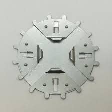 GIORGETTI STRASS TELAIO Rotondo in Metallo