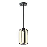 Ultralux Jaiya Integrated LED Mini Pendant Light - Adjustable Height, TRIAC Dimmable Hanging Light F