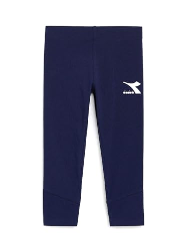 Leggings Diadora Bleu Marine L pour Fille Confort Extensible