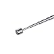 Vecys 8 Abschnitte Teleskopantenne SMA Männlich Anschluss Radio Ersatzantenne 735mm für TV AM FM Radio Stereo Receiver (2 Stück)