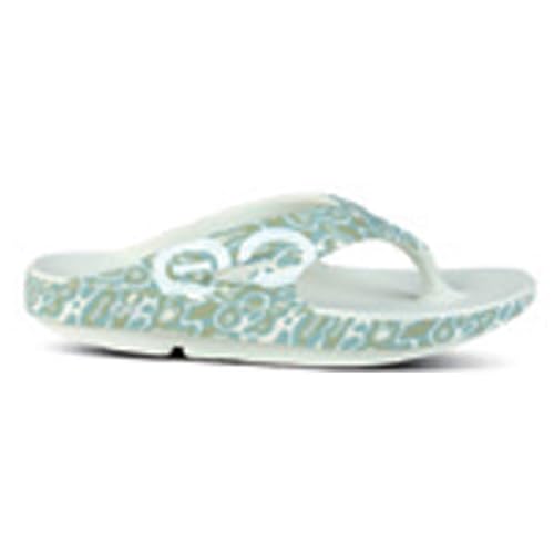 Image of OOFOS OOlala Women's Sandal - Lightweight Recovery Footwear - Reduces Stress on Feet, Joints & Back - Machine Washable