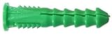 Replacement for Hillman 370332 Ribbed Anchor 1/4‘ D X 1-1/2‘ L Plastic Round Head