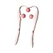 SnowingShine Neck Massager Electric Trigger Point Tool for Shoulders and Waist, Pink