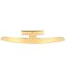 Banjo Armrest Gold For Brackets With Two Separate Rim Hooks For Banjo Lovers