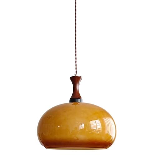 Mini suspension moderne pour sublimer un petit espace avec verre ambré