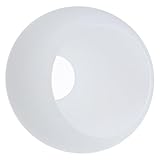 Entretien facile : l’ouverture plate de cet abat-jour rond en verre simplifie le nettoyage, permettant de garder vos abat-jour et globes en verre impeccables avec un minimum d’effort. abat-jour boule, abat-jour en verre dépoli