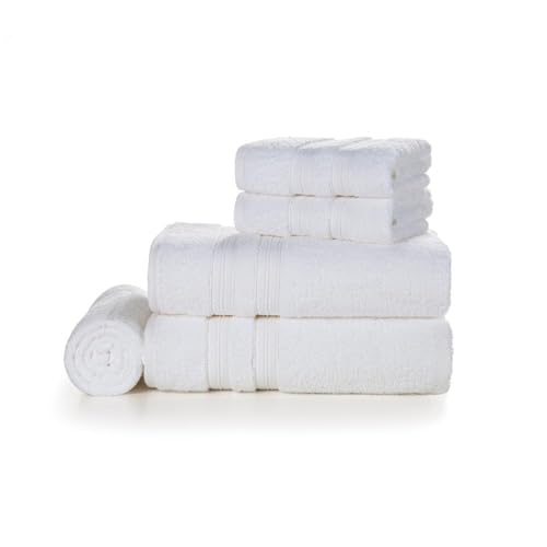 Karsten Jogo Banhão Unika Branco 100% Algodão 5 peças