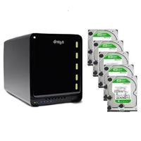 Drobo S 10 TB Bundle DR3A2-20EARS-5 - Includes One Drobo S and Five 2 TB WD Caviar Green
