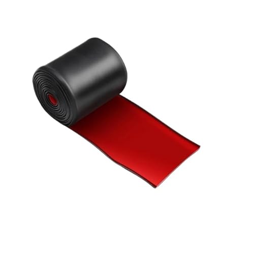 Faldones Laterales Protector Parachoques Anticolisión Universal para Puertas Coche Y Faldones Laterales Protectores Goma Antiarañazos para Faldones Laterales Carrocería Falda Lateral(8CMX5M)