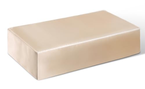 P Pothuiny Taupe Pillowcase for Cube Pillow 24x12x5.5 (1 Pack)