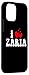 iPhone 12 mini I Love Zaria Funny Valentines Day Heart Love Women Zaria Case